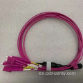 OM3 OM4 MPO Conector Cable